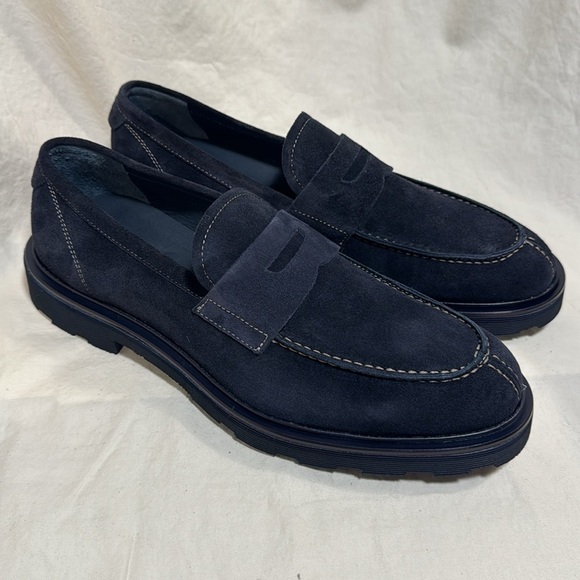 NEW Good Man Brand Lexington Loafer Size 10 Navy Leather